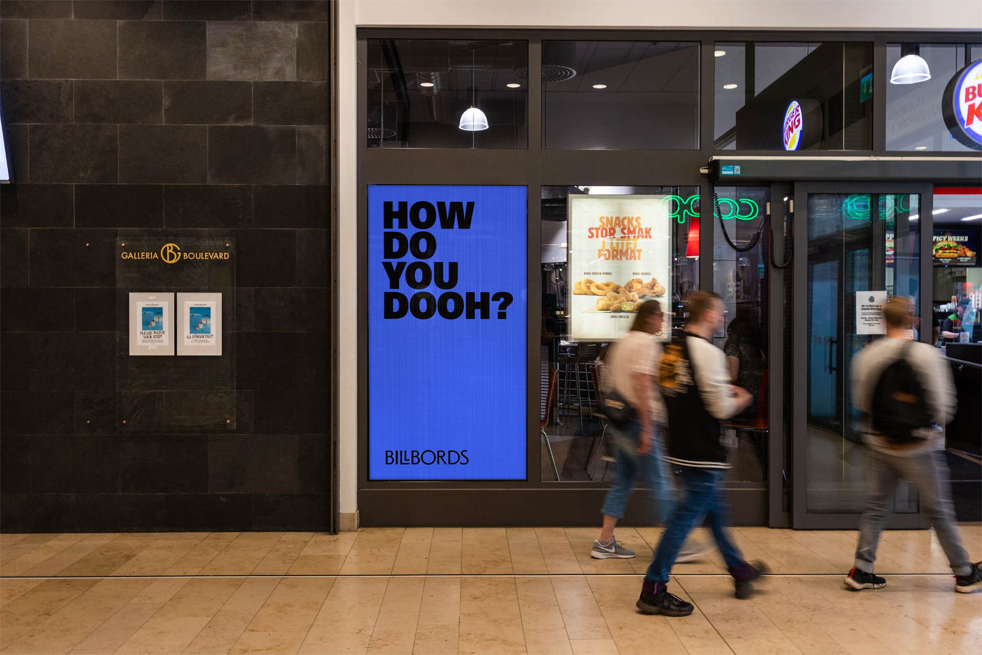 Boulevarden — digital reklamskärm i Kristianstad