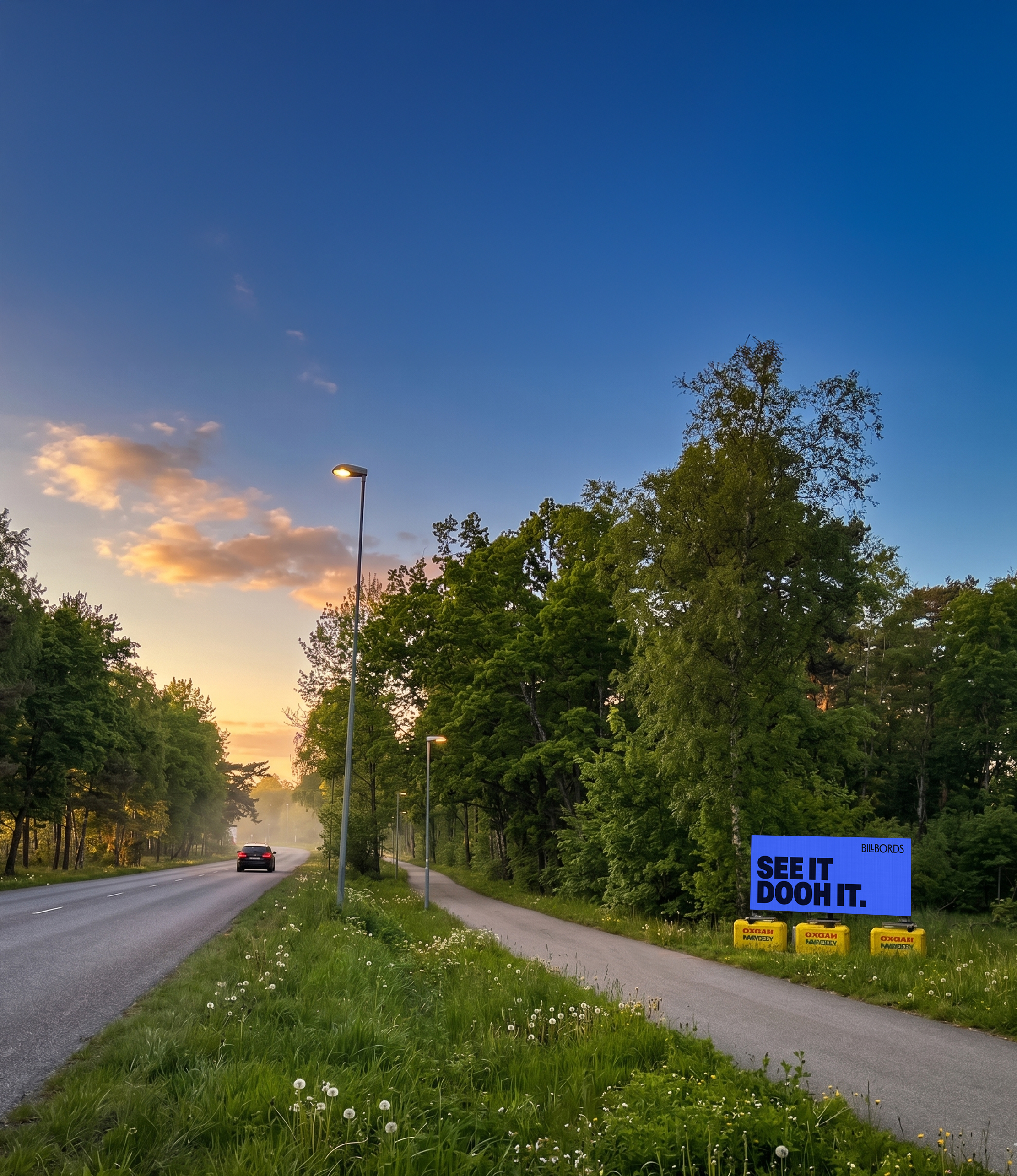 Tylösand — digital reklamskärm i Halmstad, Tylösand