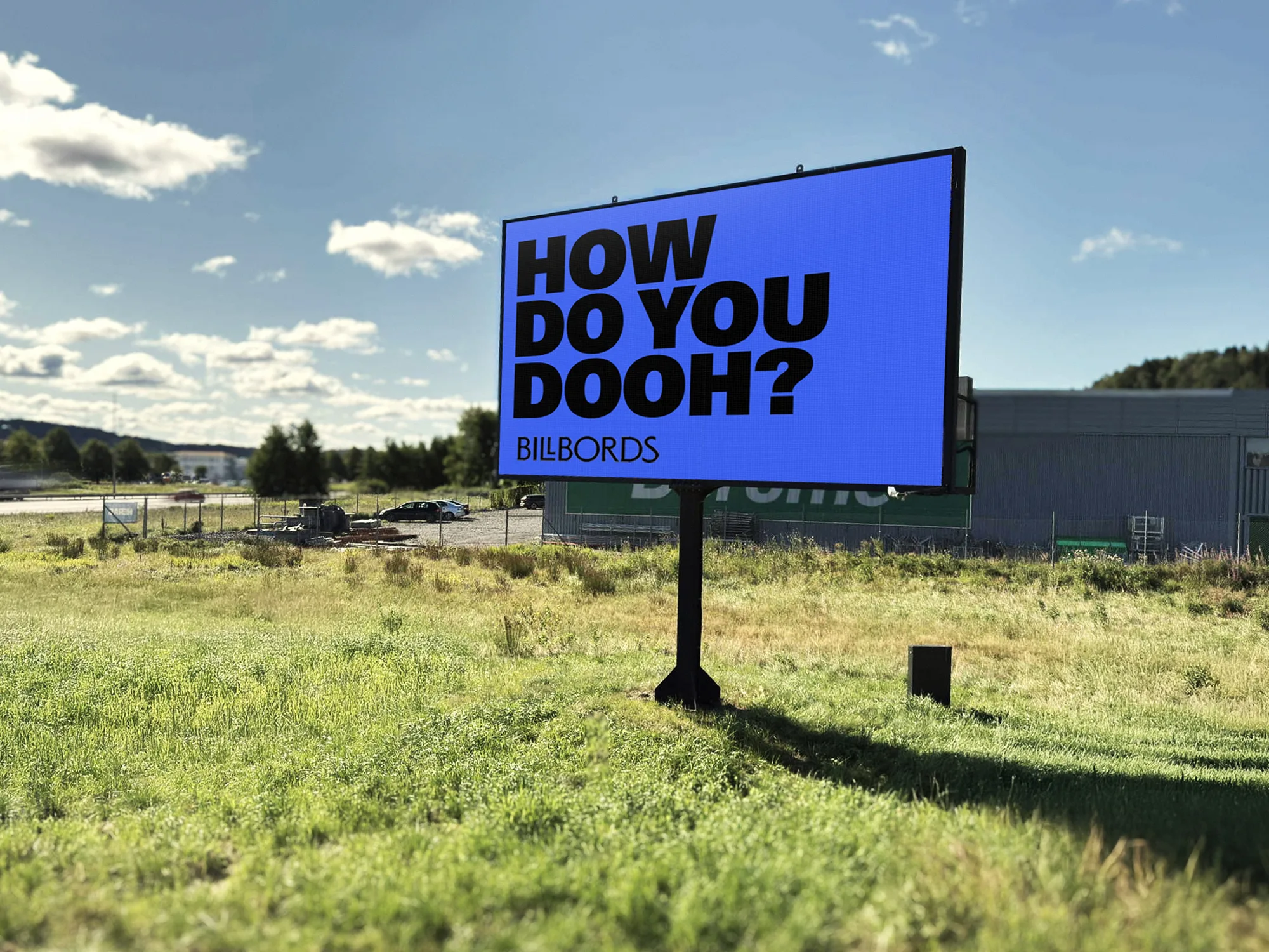 E6 Norra Göteborg Söder — digital reklamskärm i Göteborg