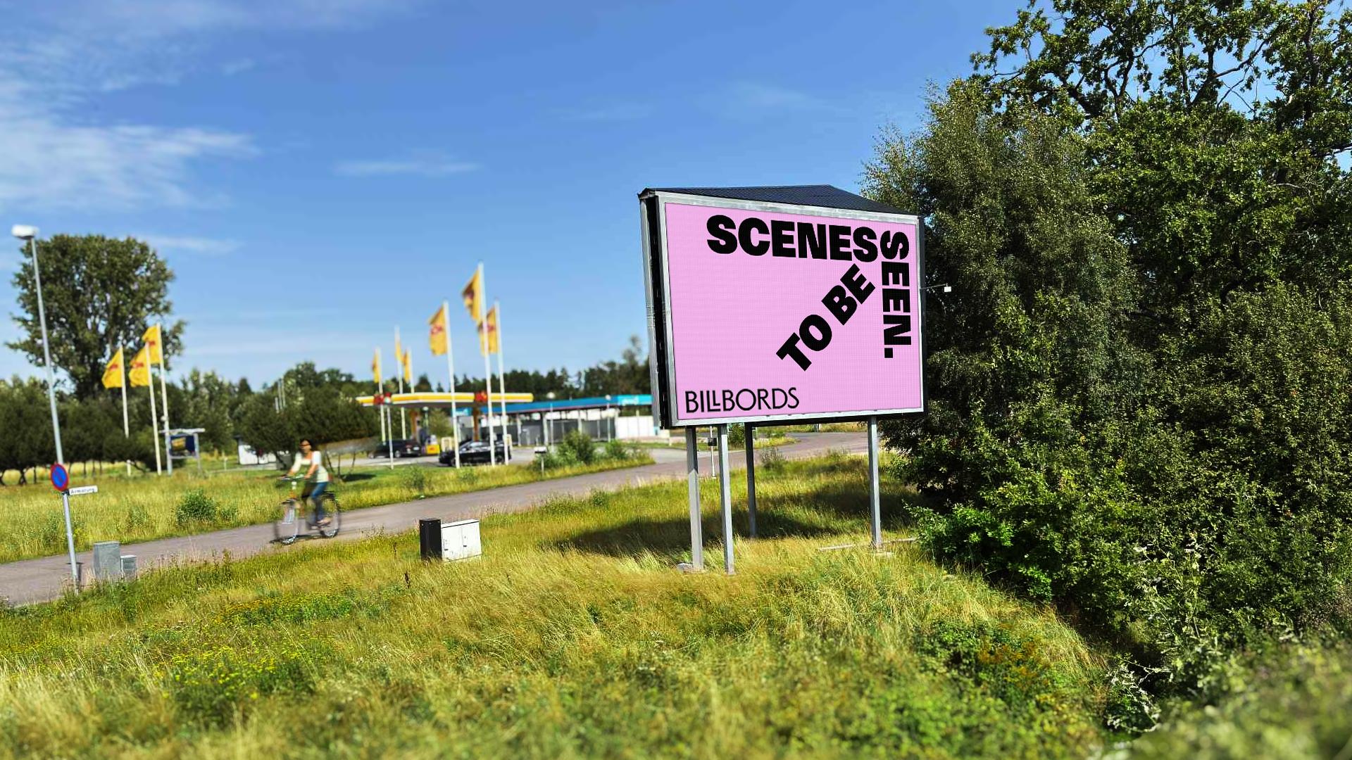 Malmövägen Värnamo Söder — digital reklamskärm i Värnamo